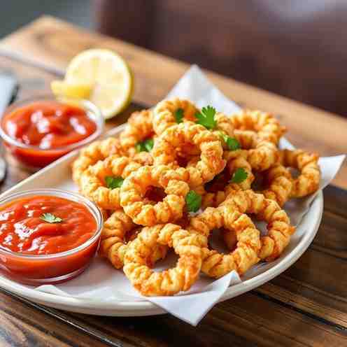 Crispy Frozen Calamari Rings - Gibraltar Fried Recipe